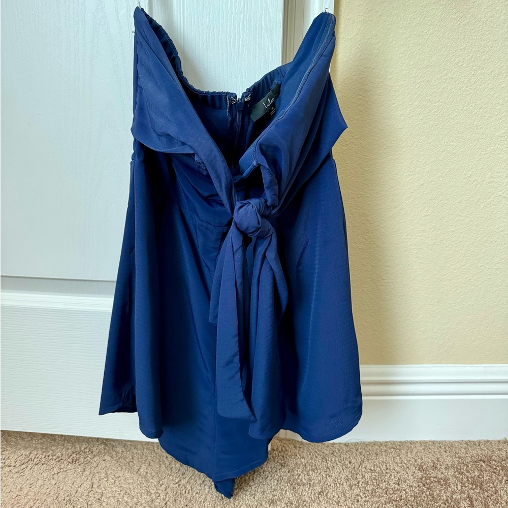 Tie-front Romper
